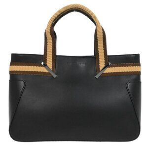Gucci Black Leather Tote Handbag 000･0860 001998 186662